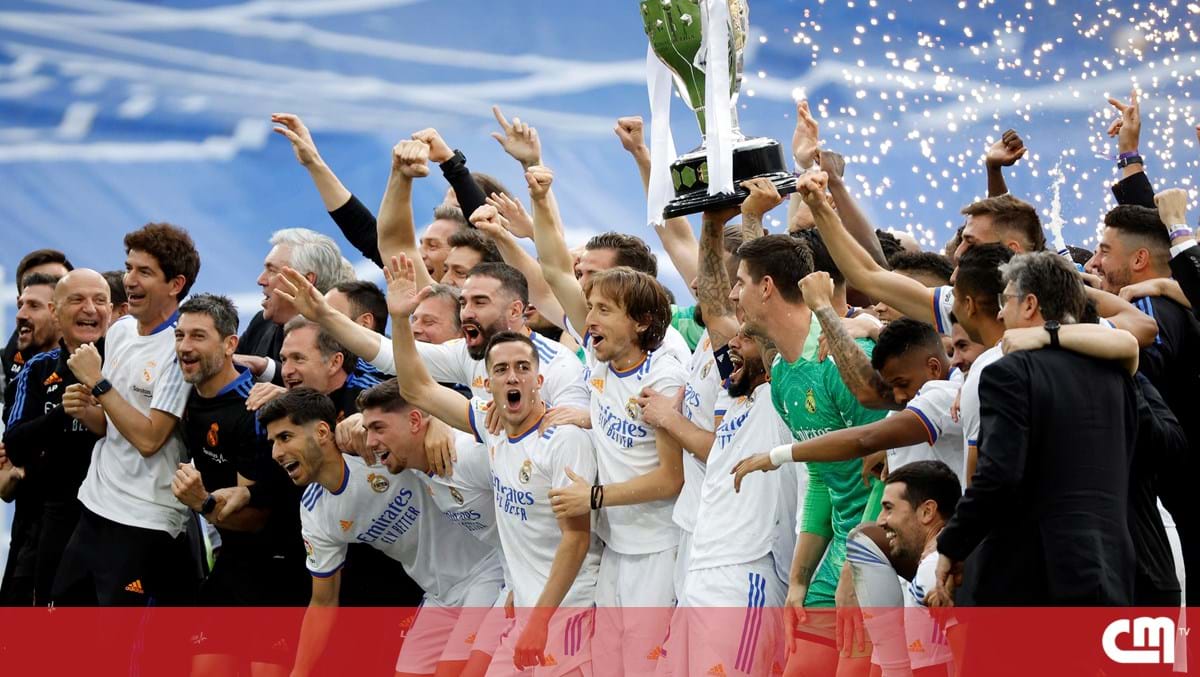 Real Madrid sagra-se campeão espanhol